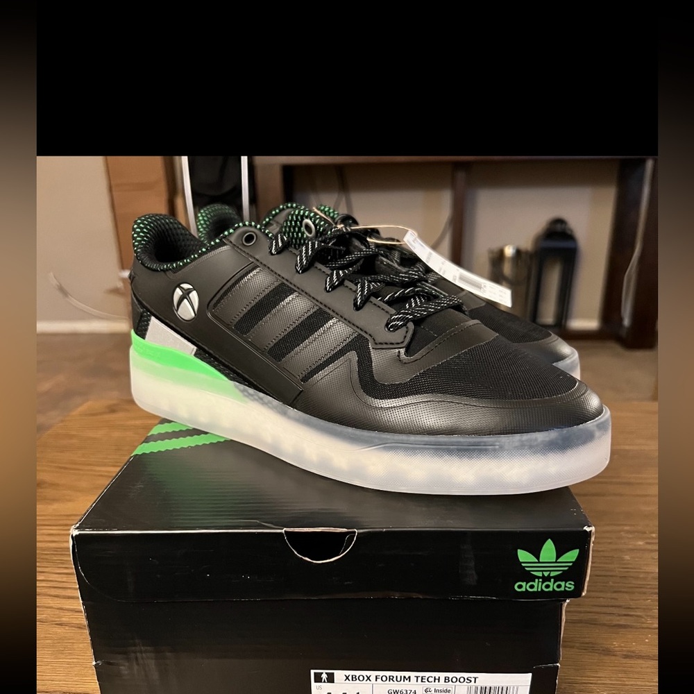adidas Forum Tech Boost Xbox Series X Black Size 11.5 - Picture 2 of 2